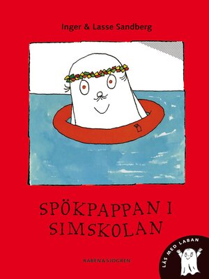 cover image of Spökpappan i simskolan